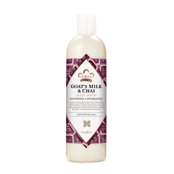 Nubian Heritage Goatmilk/Chai Bodywash (1x13OZ )