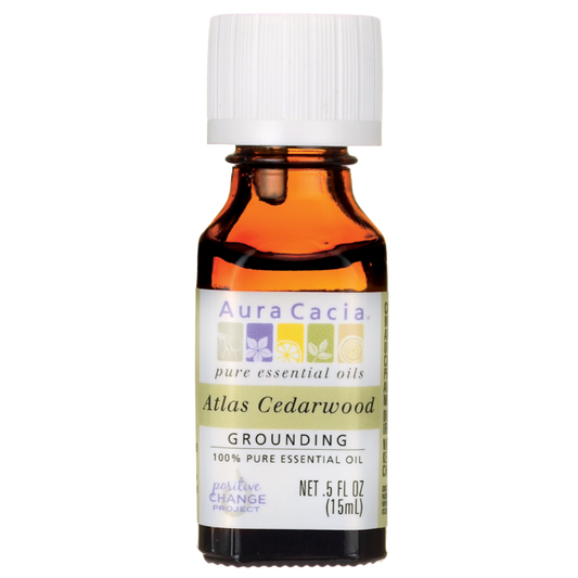 Aura Cacia Essential oil - Atlas Cedarwood ( 1 x 0.5 oz   )