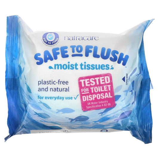 Natracare Moist Tissues - Safe To Flush ( 1 x 30 ct   )