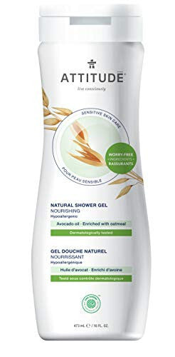 Attitude - Body Wash - Sensitive Avocado( 1 x 16 oz   )