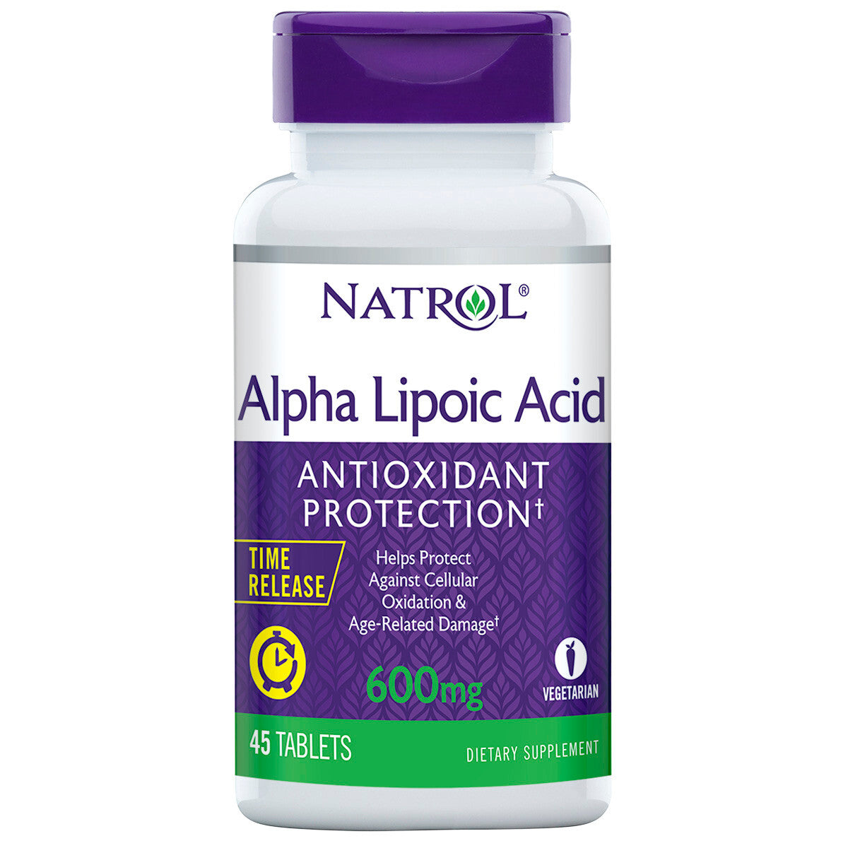 Natrol Alpha Lipoic 600 mg ( 1 x 45 tab  )