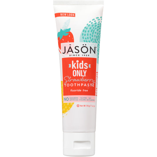 Jason's Strawberry Kids Only Toothpaste (1x4.2 Oz)