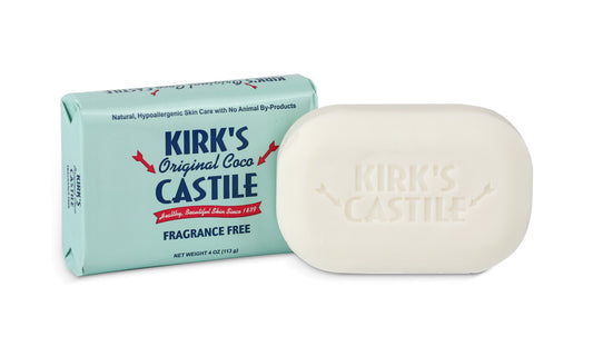 Kirks Castile - Fragrance Free (1 x 4 oz  )