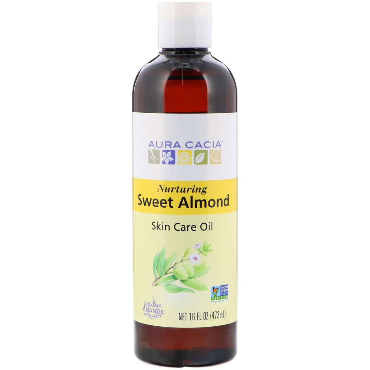 Aura Cacia Sweet Almond Oil (1x16 Oz)