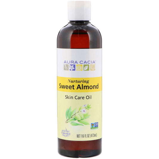 Aura Cacia Sweet Almond Oil (1x16 Oz)