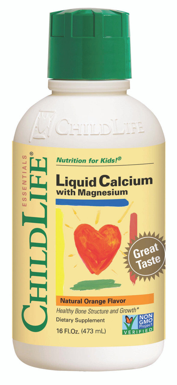 Childlife Liquid Calcium With Magnesium, Orange (1x16Oz)