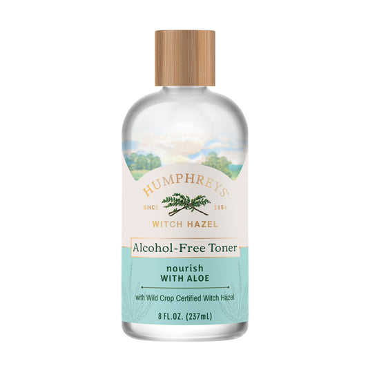 Humphrey witch hazel alcohol free Toner w/ aloe ( 1 x 8 oz   )