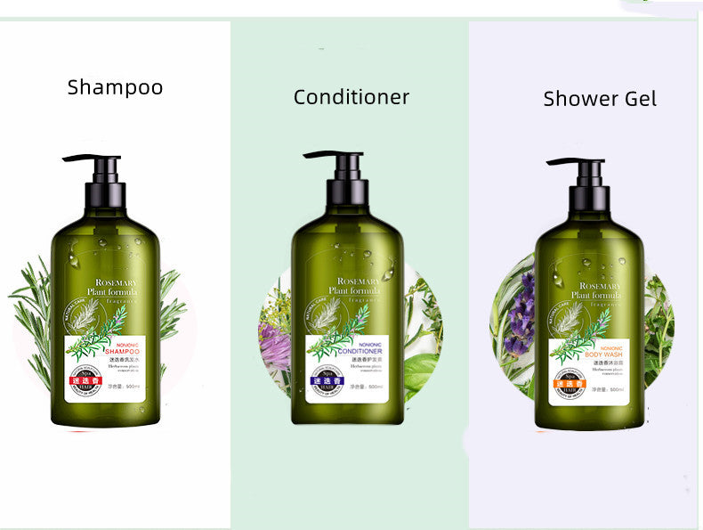 Naturally Handmade Rosemary Shampoo And Body Wash For Hair Care, Refreshment And Oil Control